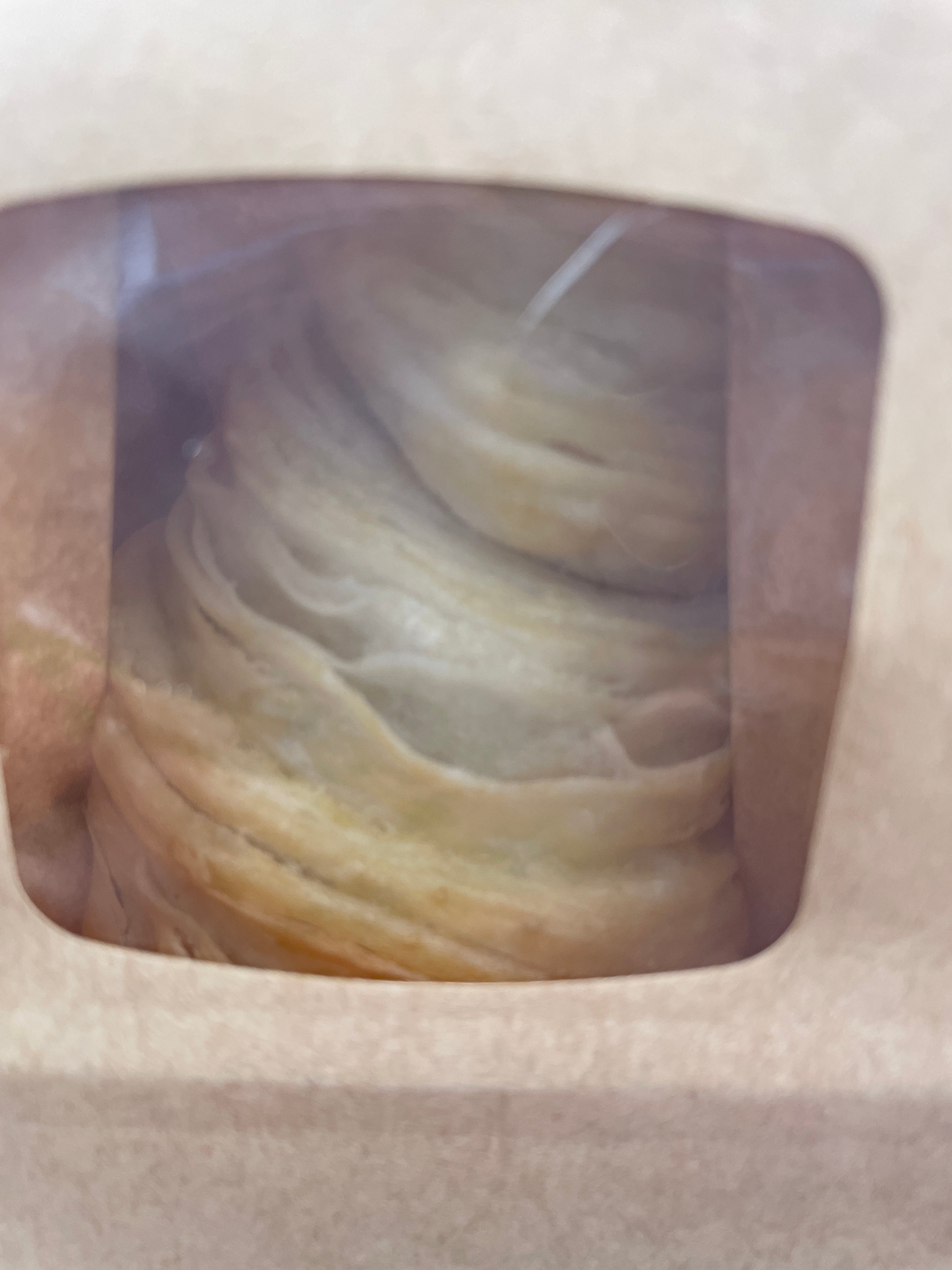 a single bagged croissant